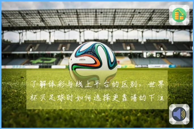 了解体彩与线上平台的区别，世界杯买足球时如何选择更靠谱的下注方式