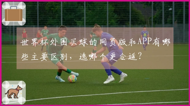 世界杯外围买球的网页版和APP有哪些主要区别,选哪个更合适?